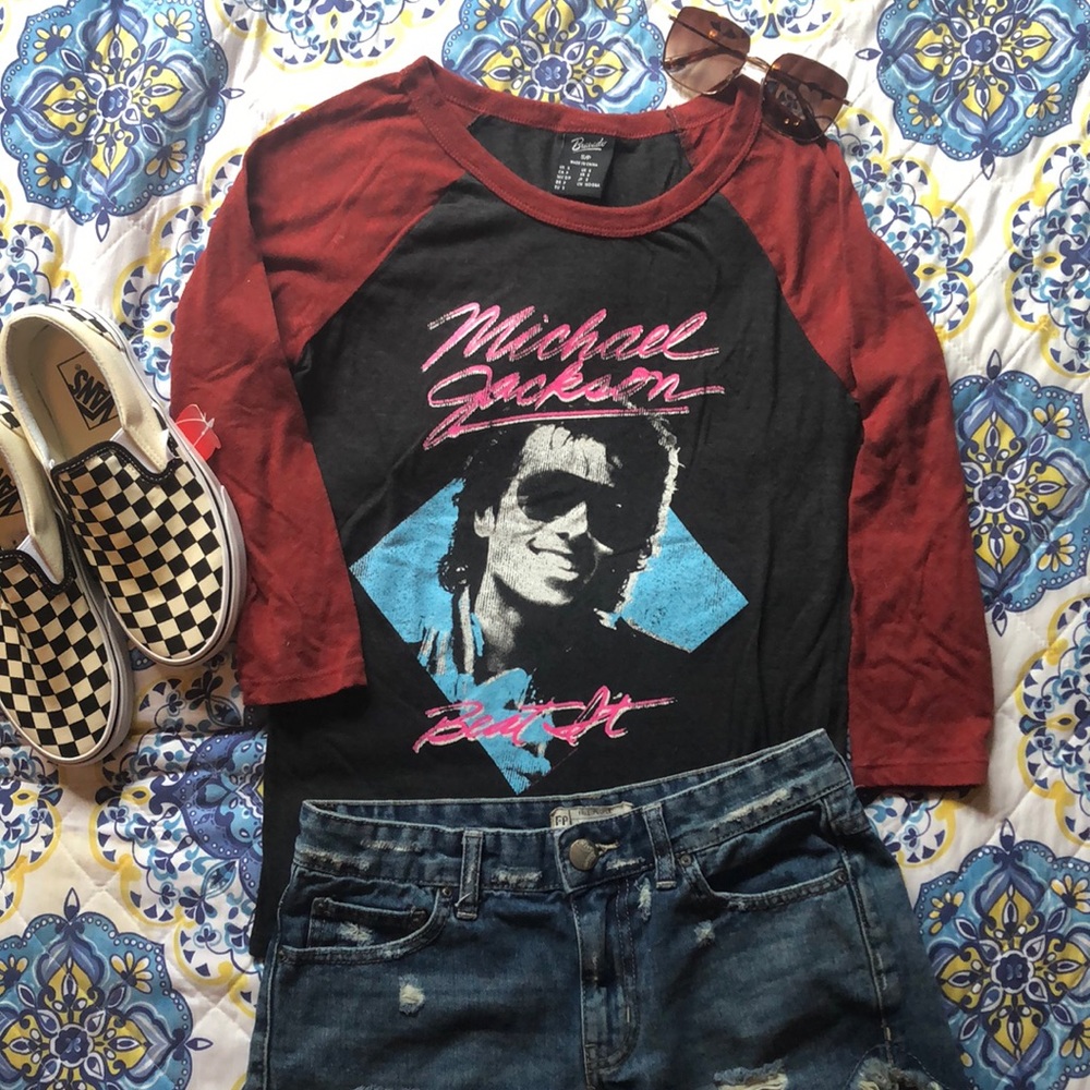 MICHAEL JACKSON BAND TEE!